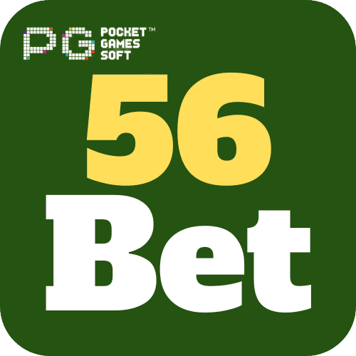 Imagem promocional da 56BET mostrando a plataforma e suas vantagens